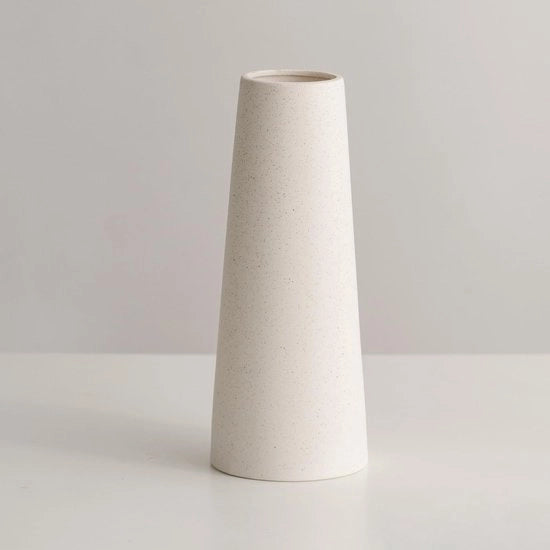 Set di vasi ceramici da cm, 3 piccole vasi per decorazione, colorati (arancione, giallo, bianco)