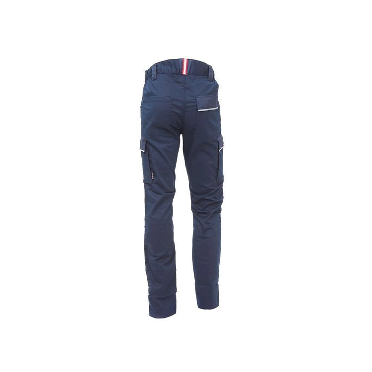 PANTALONE CARGO CRAZY IN TC STRETCH SLIM FIT  tg.L  westlake blue    UPOWER