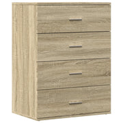 Credenza | Madia | Buffet da pranzo | Armadio da pranzo Rovere Sonoma 60x39x80 cm in Legno Multistrato