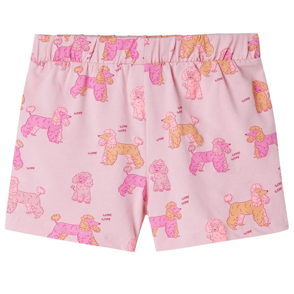 Pigiama da Bambina a Maniche Corte Rosa Chiaro 128 CFW5957010
