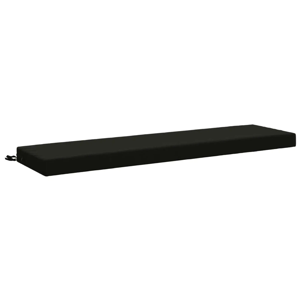 Cuscini per Panchina a 2 Pezzi SOEST 2 pz 100% Poliestere Nero 949923