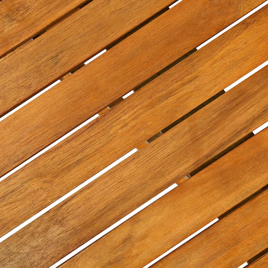 Set da Pranzo da Giardino 11 pz 280x90x75 cm Massello di Acacia 3086978