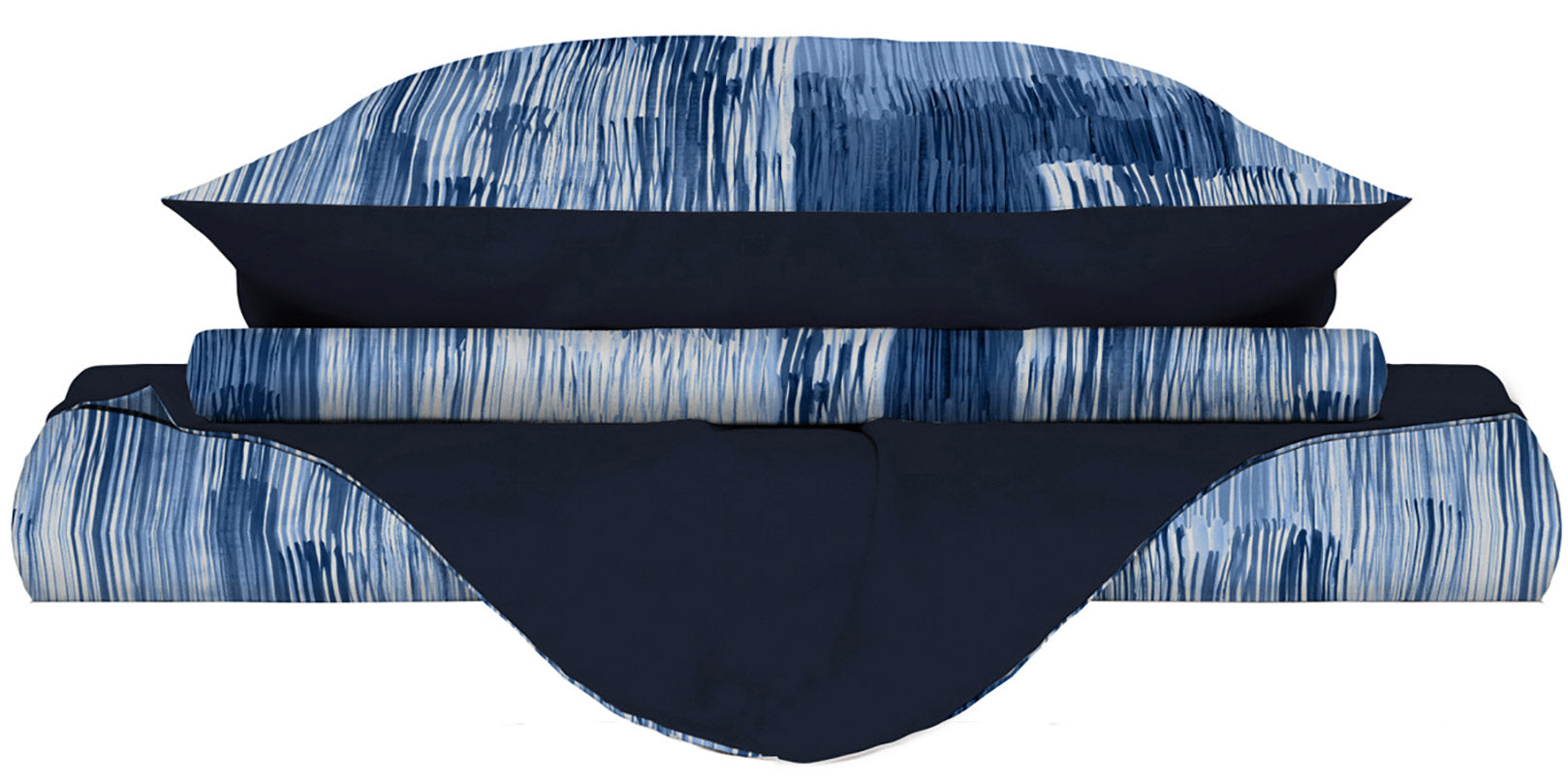 Copripiumino Singolo con Stampa sul Sacco e Federe Doubleface Paint