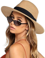 Cappelli - Donna Uomo Altezza Larga - Stro - Cappello Panama - Cappello Fedora - Estate - Mare Cappello Sole Donna Cappello Stro 

UPF Donna Cappello Stro