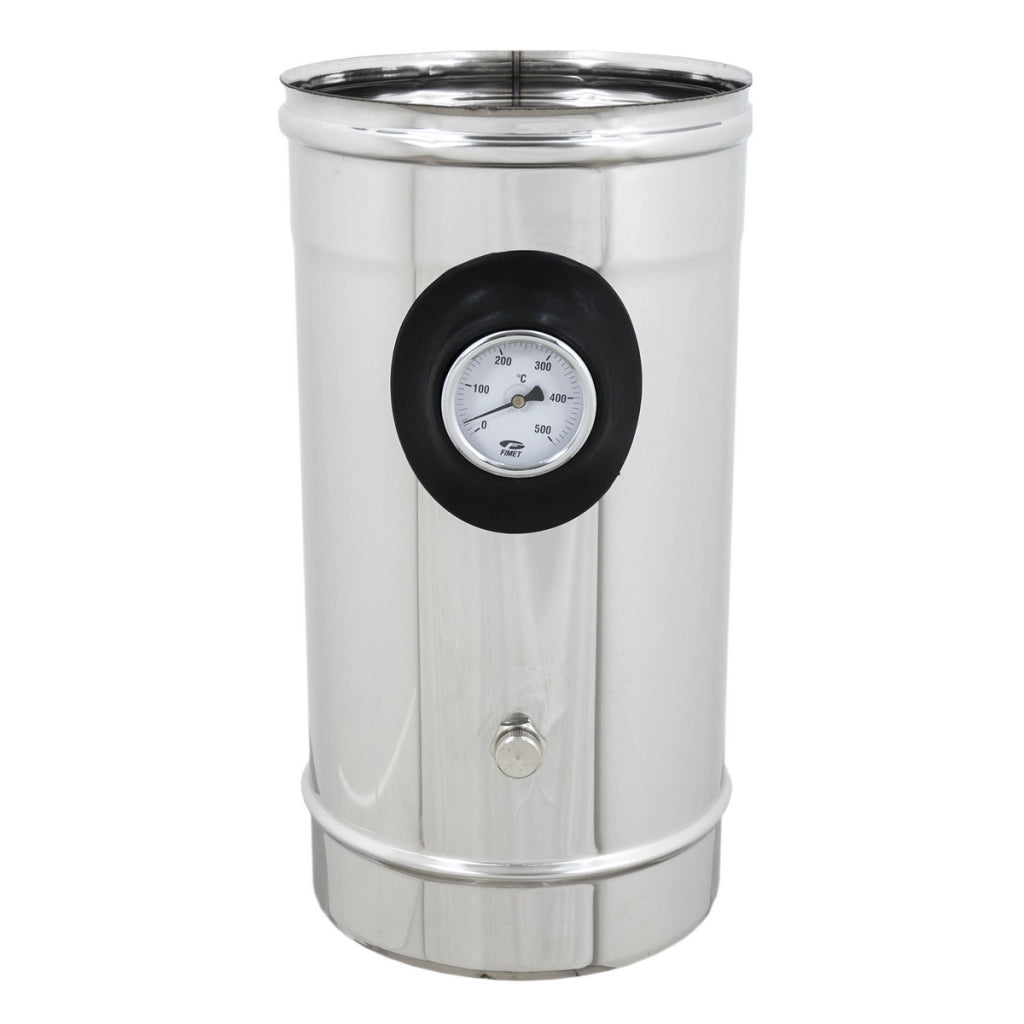 MODULO PRELIEVO FUMI INOX 304- Diam. 200- DK- pezzi 1