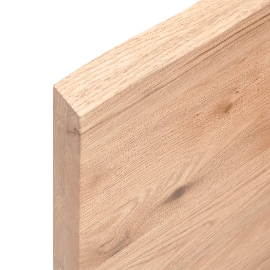Piano Bagno Marrone 60x30x(2-4) cm Legno Massello Trattato CFW8945115
