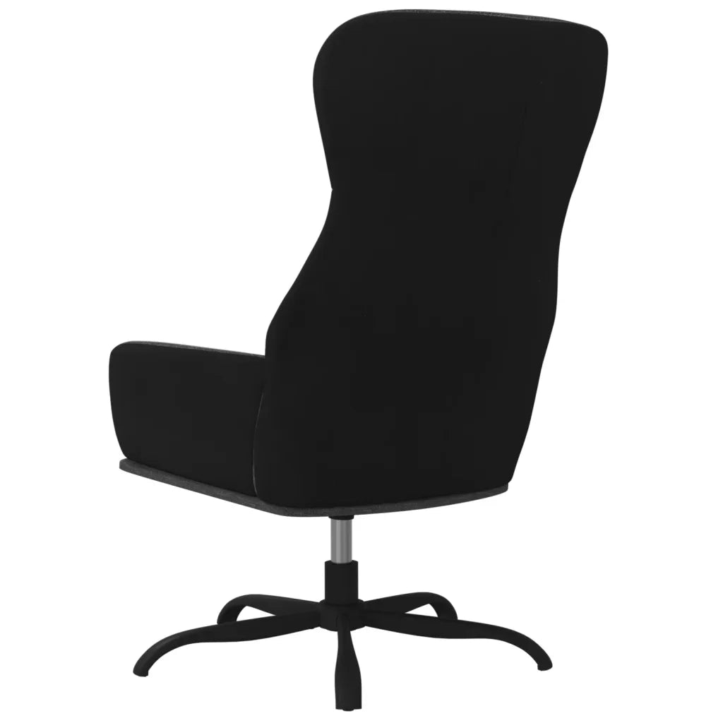 Poltrona | Sedia Relax Grigio Scuro in Tessuto