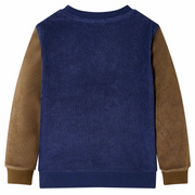 Felpa da Bambino Blu Marino 140
