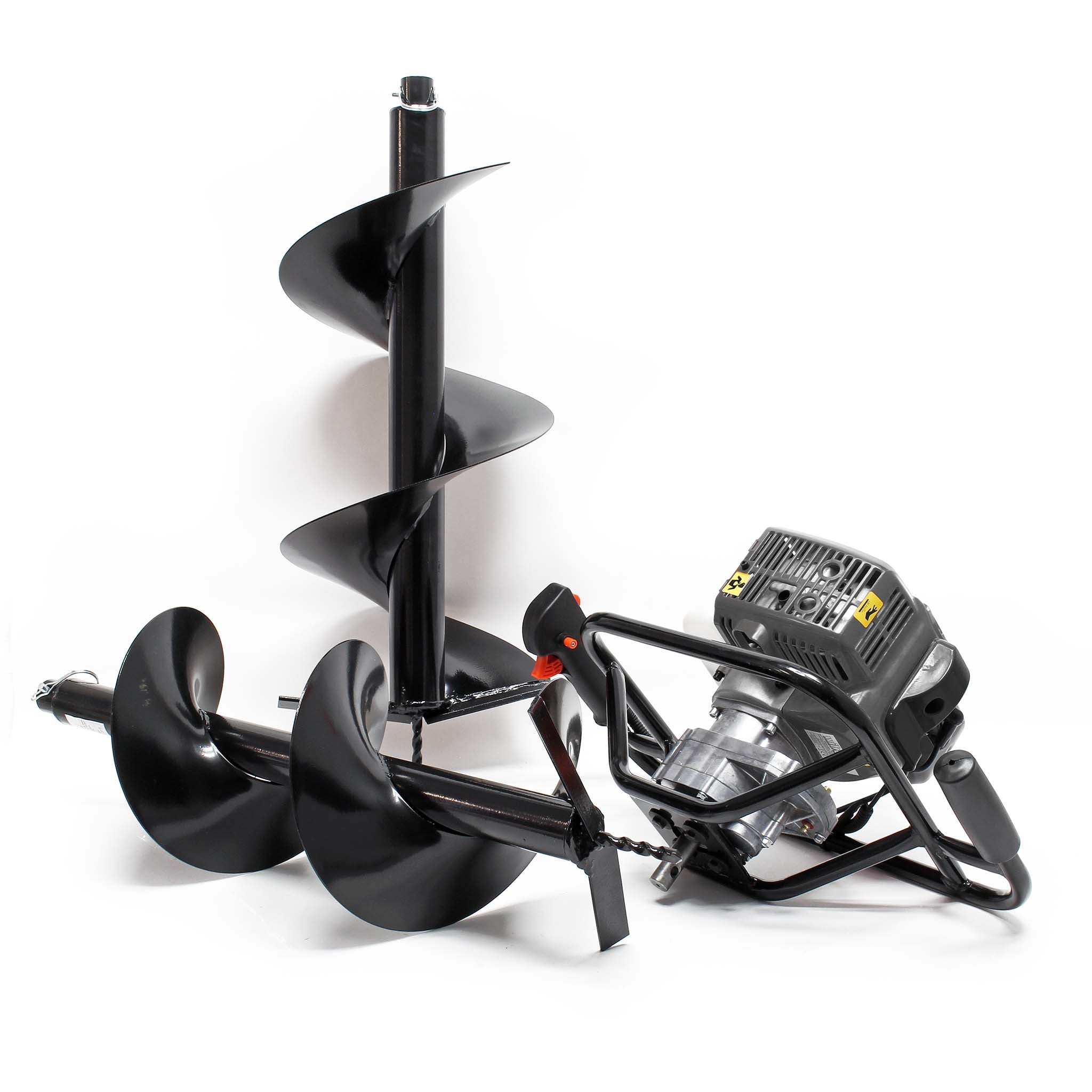 Mototrivella a benzina, 1,4kW e 52cm³ motore a benzina, incl. coclee 250mm e 300mm