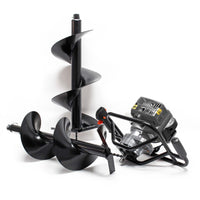 Mototrivella a benzina, 1,4kW e 52cm³ motore a benzina, incl. coclee 250mm e 300mm