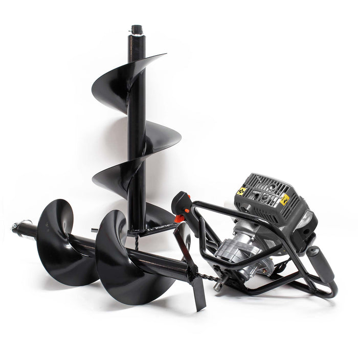 Mototrivella a benzina, 1,4kW e 52cm³ motore a benzina, incl. coclee 250mm e 300mm