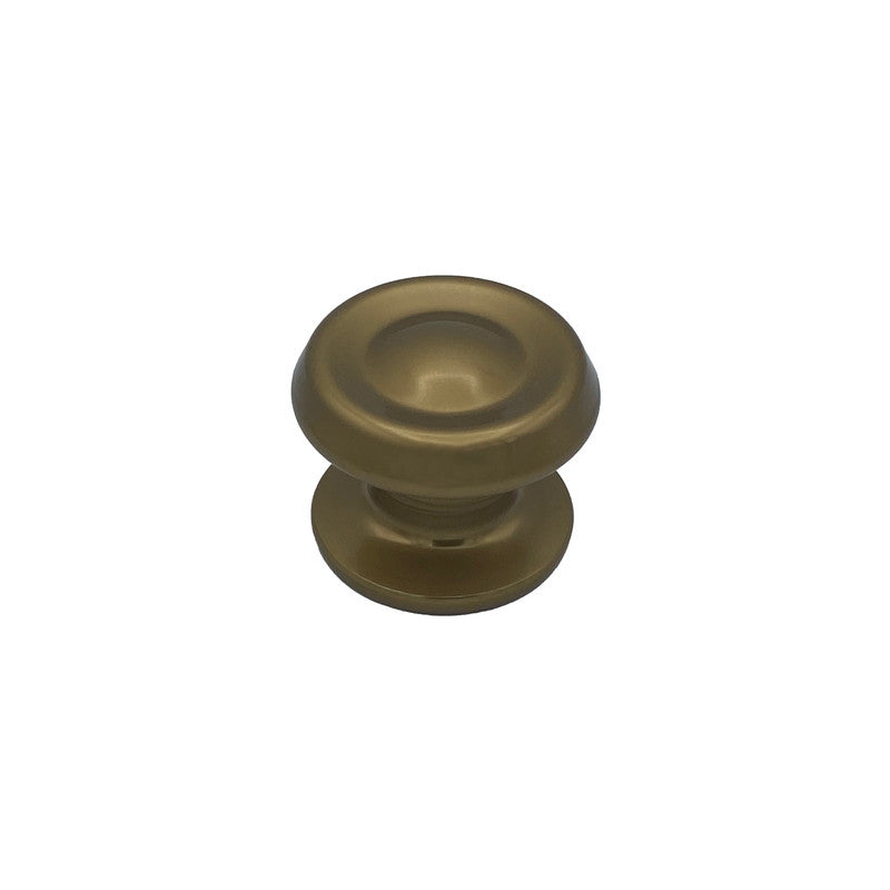 Pomolo fisso per porta SAGUATTI 176/80CB in alluminio bronzo lucido