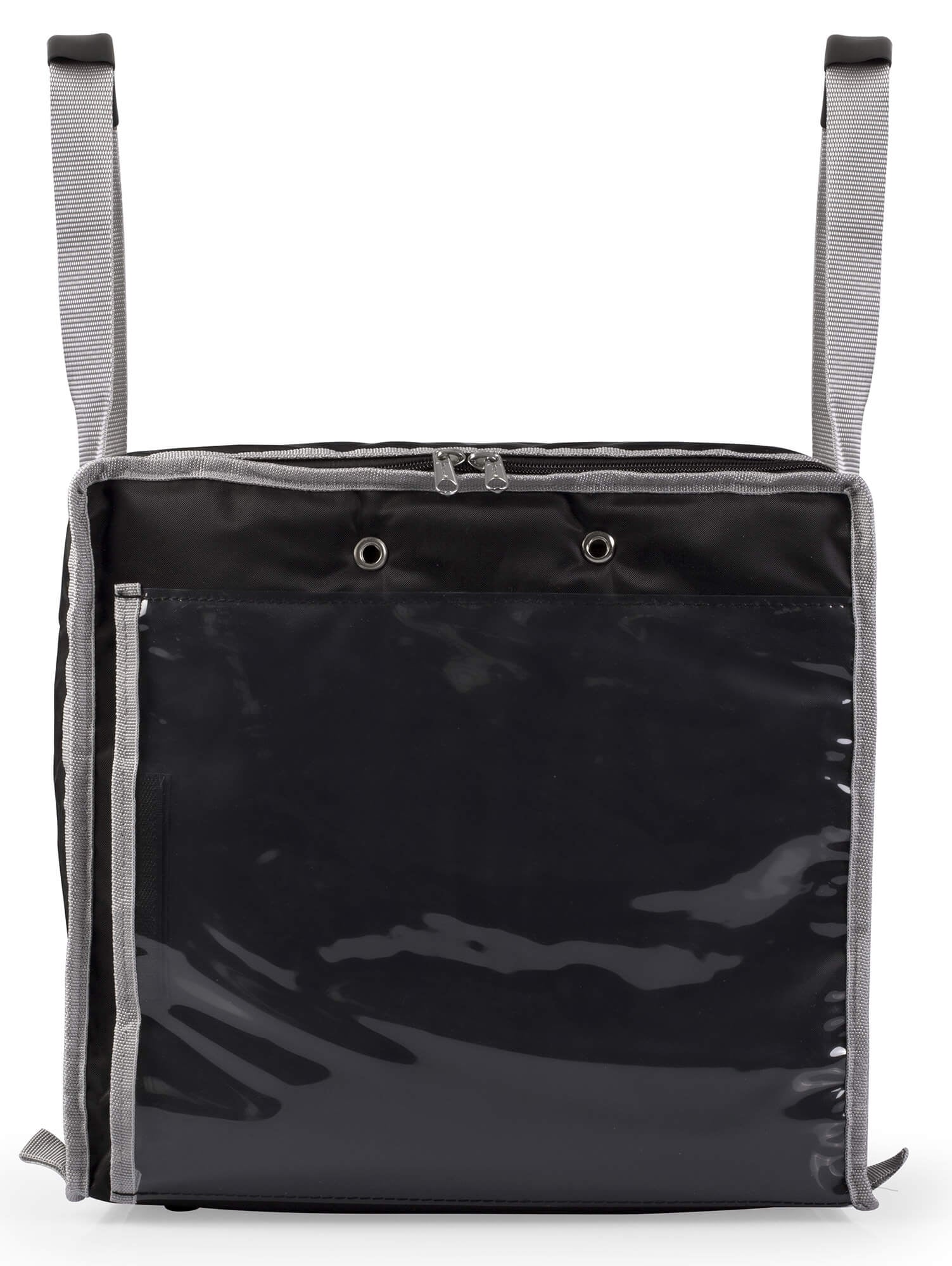 Borsa Termica Porta Pizze da Asporto 8/10 Cartoni Safemi Express 10 Nera e Grigio