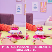 Cool Maker Macchina Crea Braccialetti con 170 Perline e 20 Elastici Idea Regalo