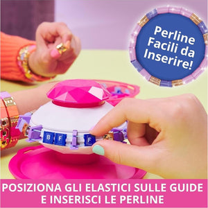 Cool Maker Macchina Crea Braccialetti con 170 Perline e 20 Elastici Idea Regalo