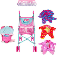 Cry Babies Magic Tears BABIES Dressy Fantasy Bruny Bambola Interattiva Lacrime