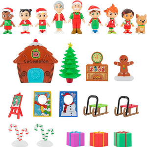 Cocomelon Calendario dell'Avvento Multicolore Idea Regalo Natalizio per Bambini