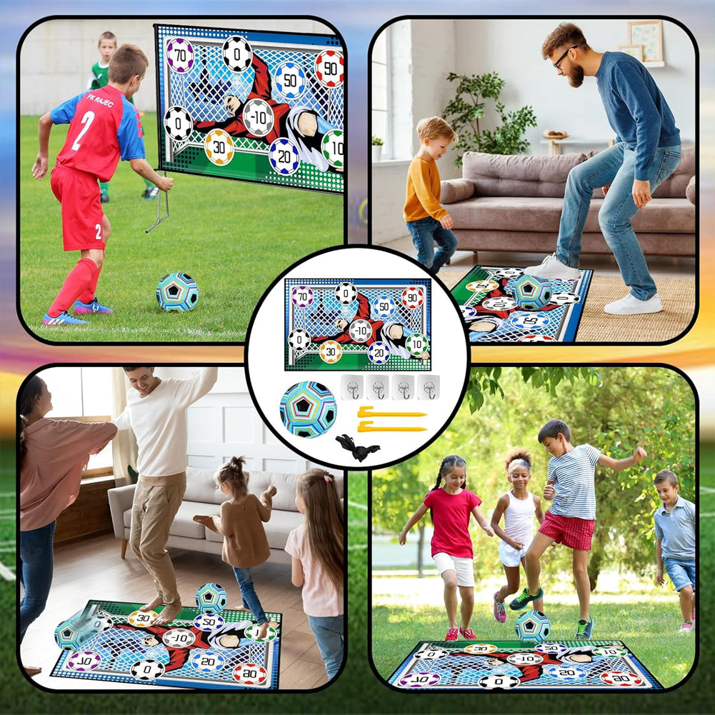 Set da Gioco Pallone da Calcio Morbido per Bambini Interno e Esterno Idea Regalo