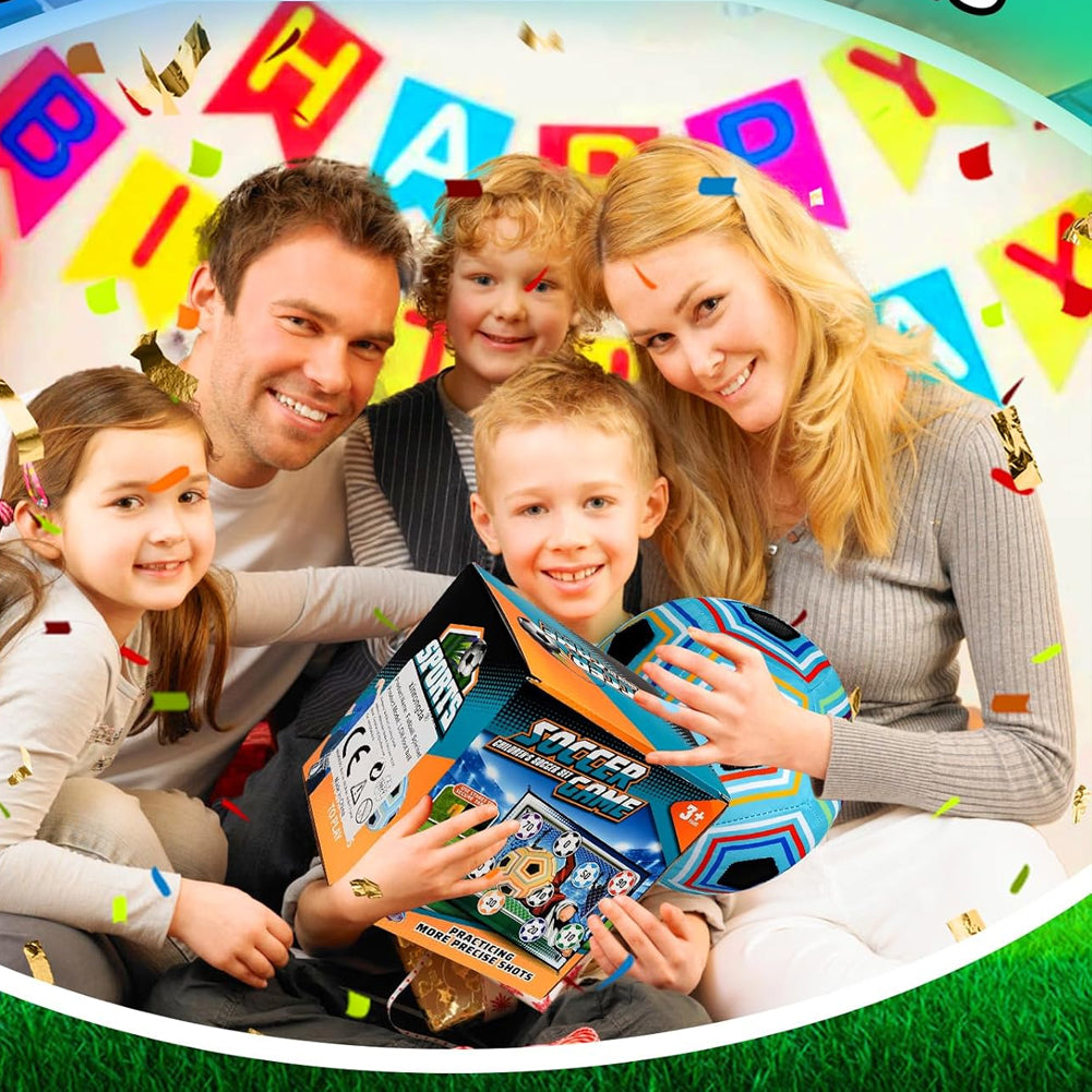 Set da Gioco Pallone da Calcio Morbido per Bambini Interno e Esterno Idea Regalo