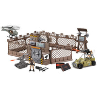 Playset Militare Giocattolo da Bambini Luce e Suoni Veicoli Soldatini Idea Regalo