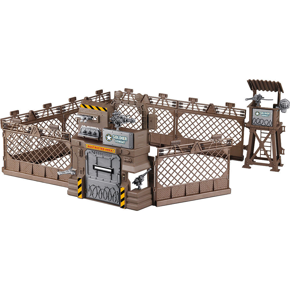 Playset Militare Giocattolo da Bambini Luce e Suoni Veicoli Soldatini Idea Regalo