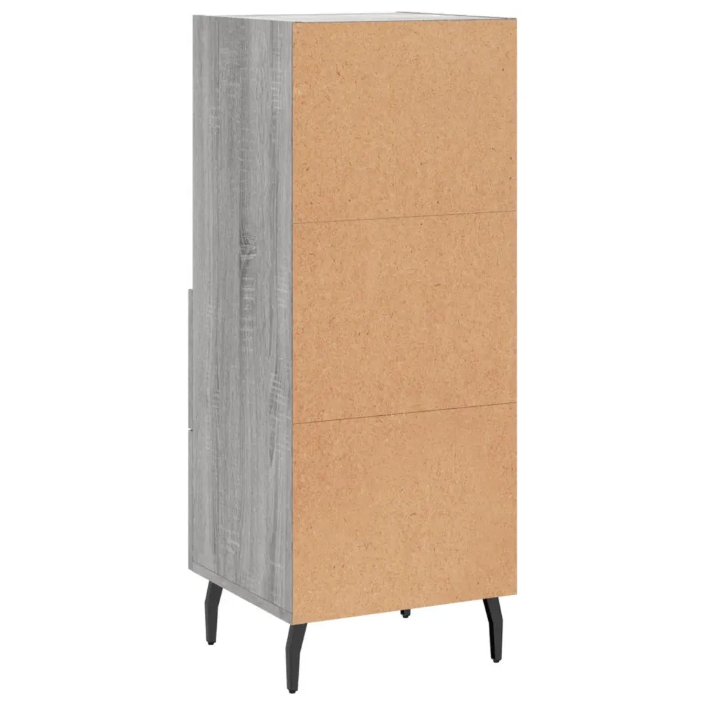 Credenza Grigio Sonoma 34,5x34x90 cm in Legno Multistrato 828690