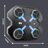 Music Boxing Training Machine Macchina da Boxe Musicale da Parete con Guanti