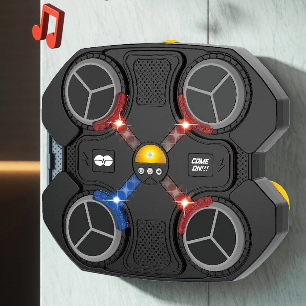 Music Boxing Training Machine Macchina da Boxe Musicale da Parete con Guanti