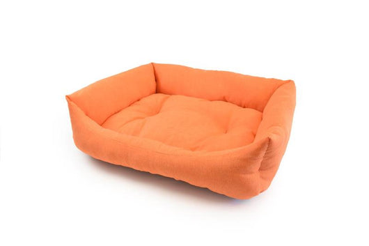 OPTIMO CUCCIA CON MORBIDO CUSCINO INTEGRATO DOMINO TINTA UNITA 60X70CM CON CORDA ANELLO 18 CM - ASSORTITA