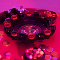 Roulette Russa Alcolica da Tavolo 16 Bicchierini Gioco da Tavola Party Adulti
