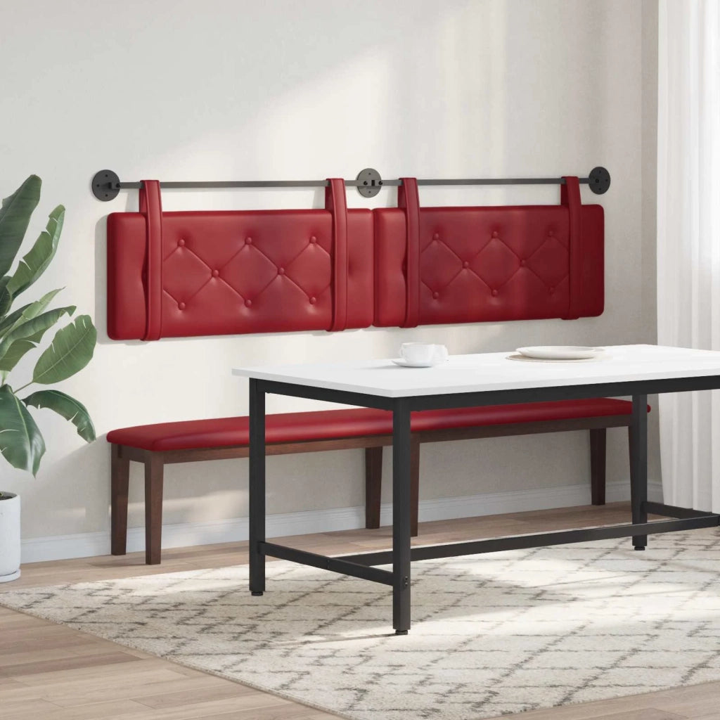 Testiera | Testata sospesa Rosso Vino Similpelle