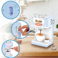 Macchina del Caffè Giocattolo per Bambini Macchinetta con Luci Suoni Idea Regalo