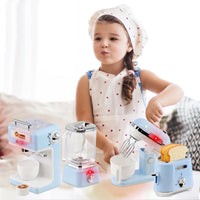 Elettrodomestici Cucina Giocattolo Planetaria Macchina Caffè Tostapane Frullatore