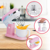 Elettrodomestici Cucina Gioco Rosa Planetaria Macchina Caffè Tostapane Frullatore