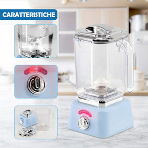 Elettrodomestici da Cucina Giocattolo con Blu Planetaria Frullatore Tostapane