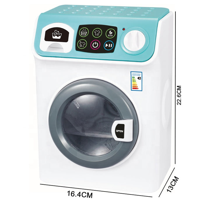 Lavatrice Giocattolo per Bambini Luci e Suoni Elettrodomestici Gioco Idea Regalo