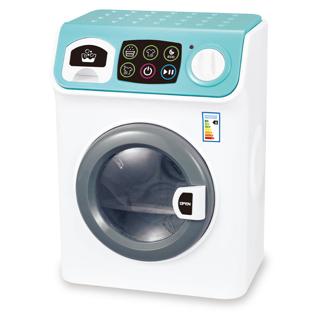 Lavatrice Giocattolo per Bambini Luci e Suoni Elettrodomestici Gioco Idea Regalo