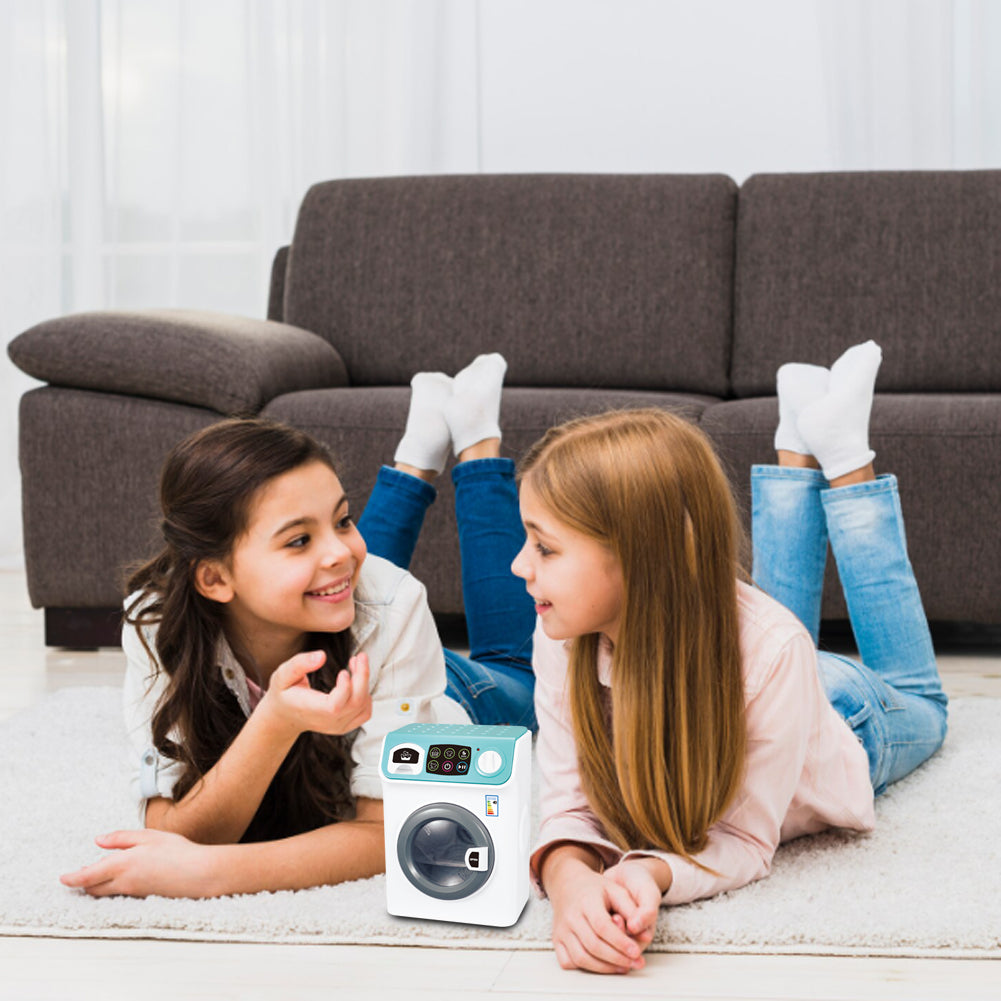 Lavatrice Giocattolo per Bambini Luci e Suoni Elettrodomestici Gioco Idea Regalo