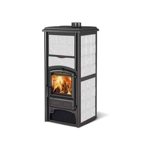 Termostufa a Legna Loriet S DSA in Maiolica Nordica Colore: Bianco