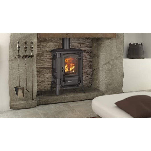 Stufa a Legna in Ghisa Smaltata Giulietta Nordica
