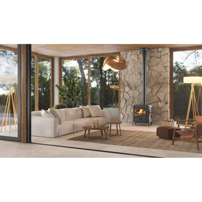 Stufa a Legna in Ghisa Smaltata Isetta 16 Nordica