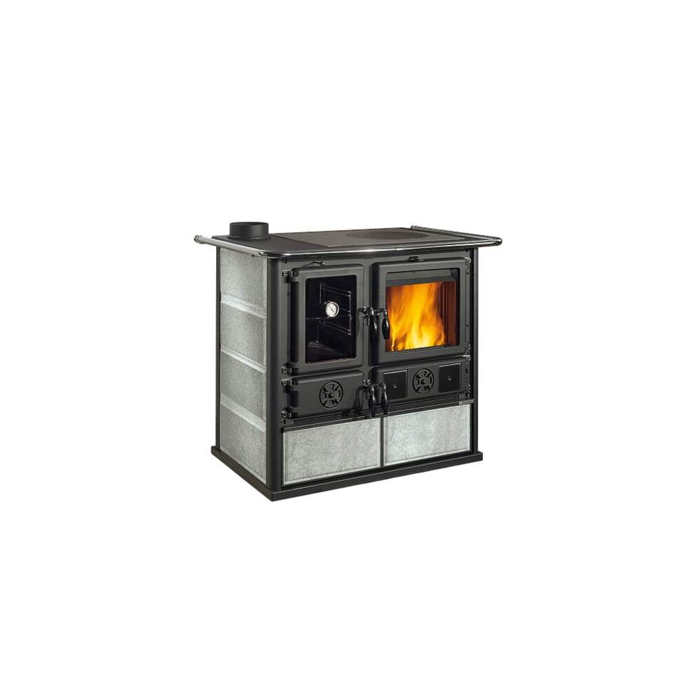 Stufa a Legna VST Rosa Sinistra Reverse Petra Nordica