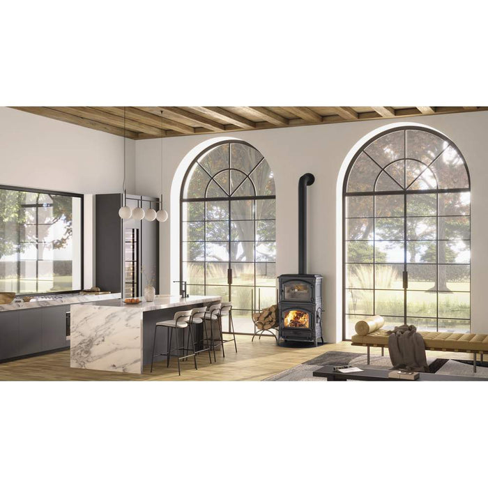 Stufa a Legna con Forno Isotta EVO Nordica