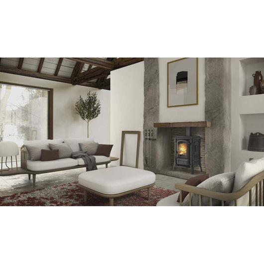 Stufa a Legna in Ghisa Smaltata Giulietta Nordica