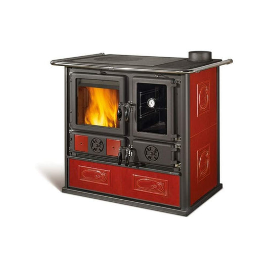 Stufa a Legna VST Rosa Reverse 5.0 Nordica Colore: Bordeaux
