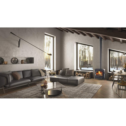 Stufa a Legna in Ghisa Smaltata Isotta 16 Nordica