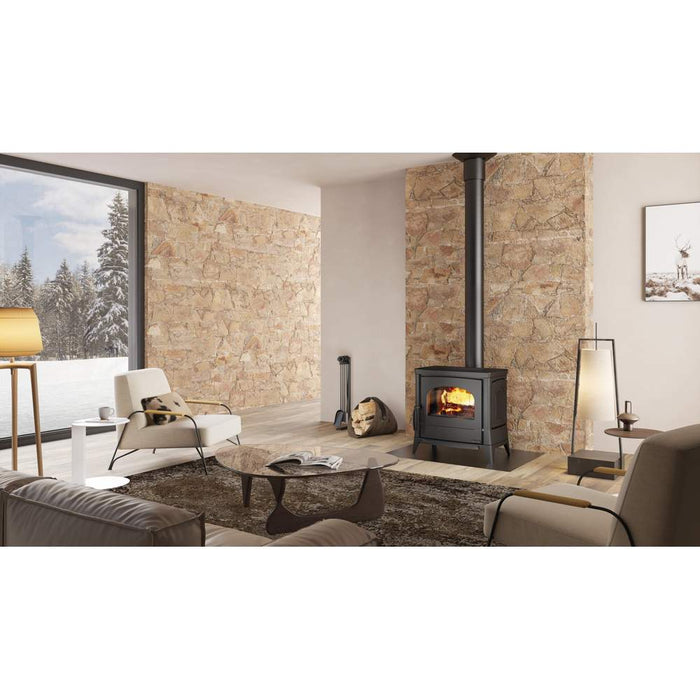 Stufa a Legna Catalitica in Ghisa Lavinia EOS Nordica