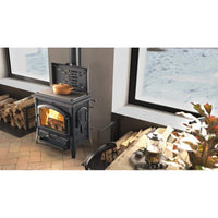 Stufa a Legna in Ghisa Smaltata Isotta con Cerchi 16 Nordica