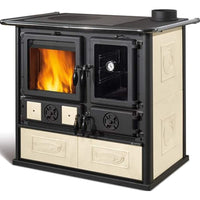 Stufa a Legna VST Rosa Reverse 5.0 Nordica Colore: Panna