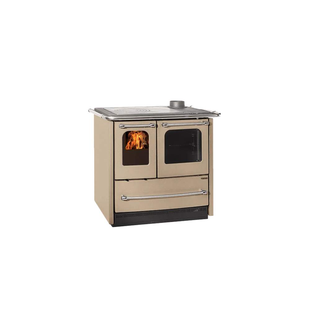 Cucina a Legna Sovrana Easy Evo 2.0 Nordica Colore: Caramello